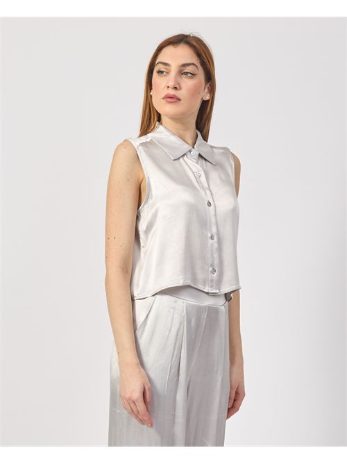 Chemise courte sans manches pour femme Yes Zee YES ZEE | C201-EN000819